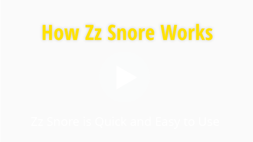 How to use Zz Snore